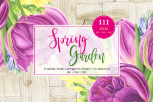 Spring Garden Watercolor Set