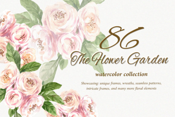 The Flower Garden Watercolor Set