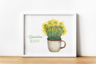 Watercolor Dandelion Beauty Illustrations